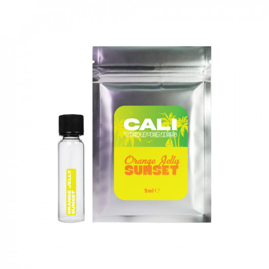 Cali Terpenes Premium USA Grown Terpene Extracts - 2ml - Flavour: Orange Jelly Sunset