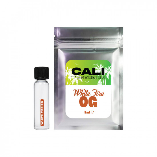 Cali Terpenes Premium USA Grown Terpene Extracts - 2ml - Flavour: White Fire OG