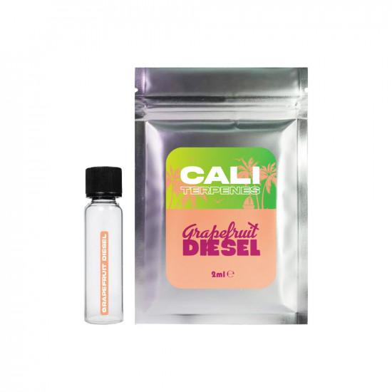 Cali Terpenes Premium USA Grown Terpene Extracts - 2ml - Flavour: Grapefruit Diesel