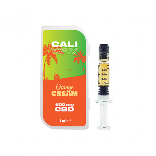 CALI Wax 600mg Full Spectrum CBD - 1ml - Flavour: Orange Cream