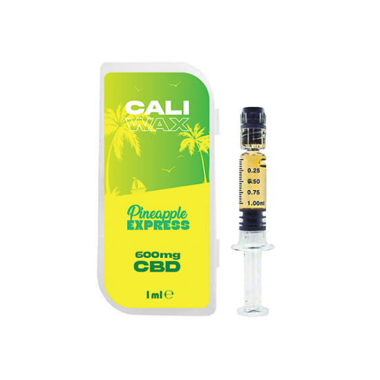 CALI Wax 600mg Full Spectrum CBD - 1ml - Flavour: Pineapple Express