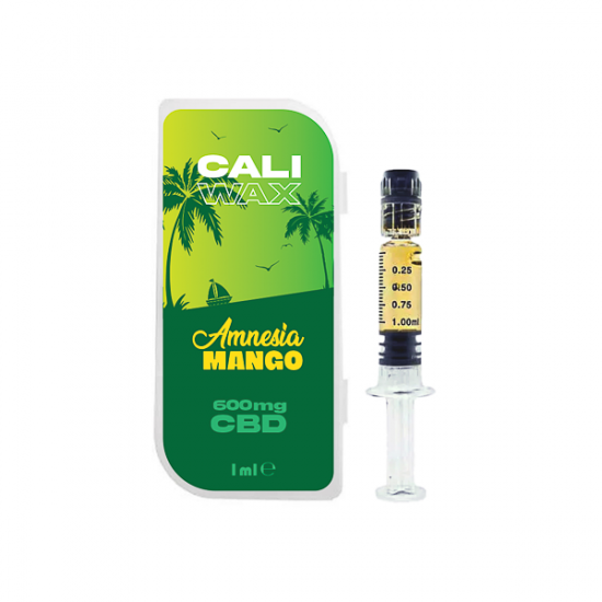 CALI Wax 600mg Full Spectrum CBD - 1ml - Flavour: Amnesia Mango