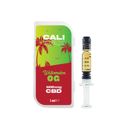 CALI Wax 600mg Full Spectrum CBD - 1ml - Flavour: Watermelon OG