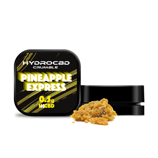 Hydrovape 80% H4 CBD Crumble 0.5g - Flavour: Pineapple Express