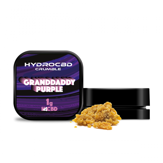 Hydrovape 80% H4 CBD Crumble 1g - Flavour: Grand Daddy Purple