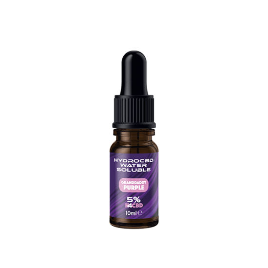 Hydrovape 5% Water Soluble H4-CBD Extract - 10ml - Flavour: Grandaddy Purple