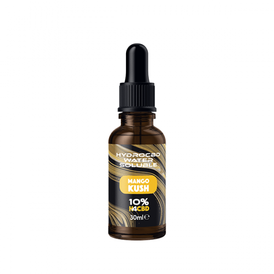 Hydrovape 10% Water Soluble H4-CBD Extract - 30ml - Flavour: Mango Kush