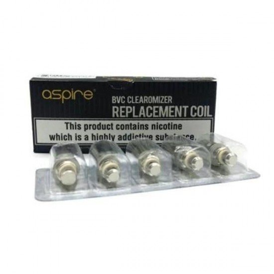 Aspire BVC Coil - Resistance: 1.8 Ohm