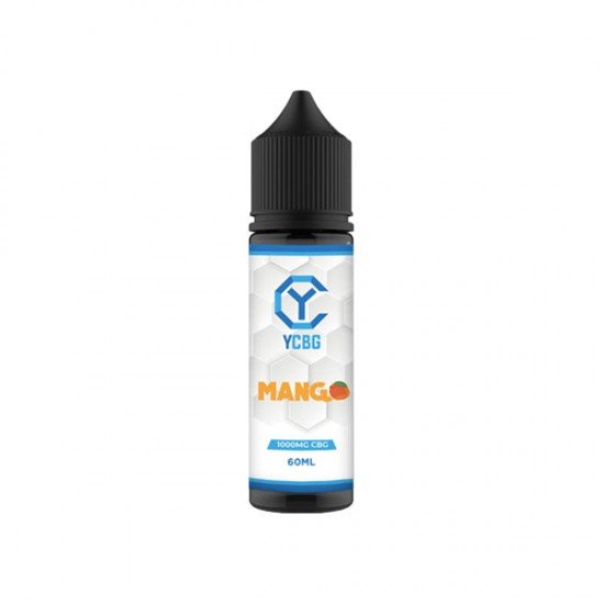 yCBG 1000mg CBG E-liquid 60ml (BUY 1 GET 1 FREE) - Flavour: Mango