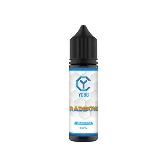 yCBG 1000mg CBG E-liquid 60ml (BUY 1 GET 1 FREE) - Flavour: Rainbow