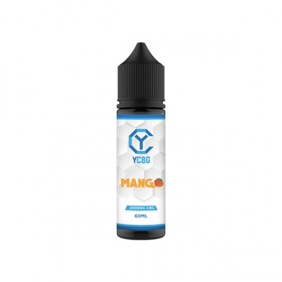 yCBG 2000mg CBG E-liquid 60ml (BUY 1 GET 1 FREE) - Flavour: Mango