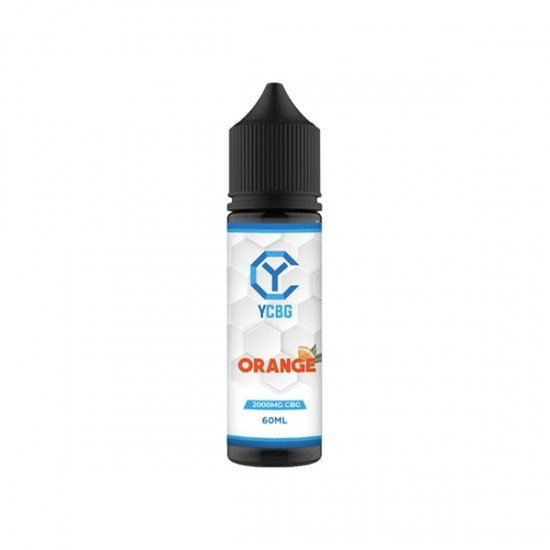 yCBG 2000mg CBG E-liquid 60ml (BUY 1 GET 1 FREE) - Flavour: Orange