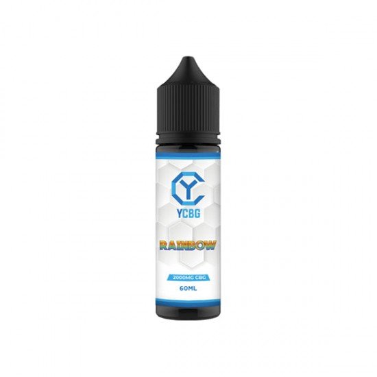 yCBG 2000mg CBG E-liquid 60ml (BUY 1 GET 1 FREE) - Flavour: Rainbow