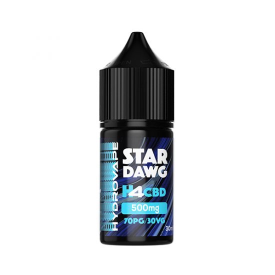 Hydrovape 500mg H4 CBD E-liquid 30ml (70VG/30PG) - Flavour: Star Dawg