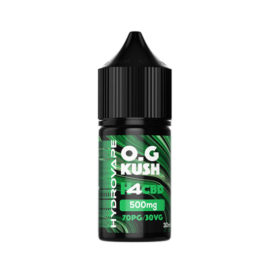 Hydrovape 500mg H4 CBD E-liquid 30ml (70VG/30PG) - Flavour: OG Kush