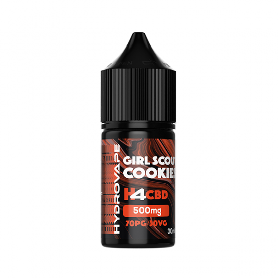 Hydrovape 500mg H4 CBD E-liquid 30ml (70VG/30PG) - Flavour: Girl Scout Cookies