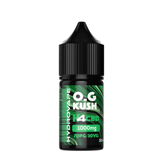 Hydrovape 1000mg H4 CBD E-liquid 30ml (70VG/30PG) - Flvaour: OG Kush