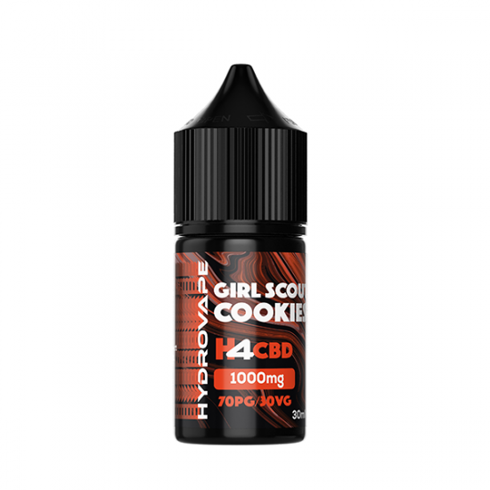 Hydrovape 1000mg H4 CBD E-liquid 30ml (70VG/30PG) - Flvaour: Girl Scout Cookies