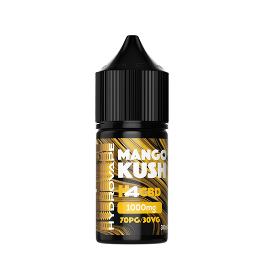 Hydrovape 1000mg H4 CBD E-liquid 30ml (70VG/30PG) - Flvaour: Mango Kush